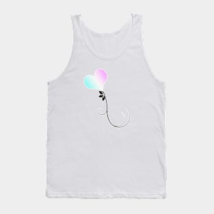 Trans Pride Flower Tank Top